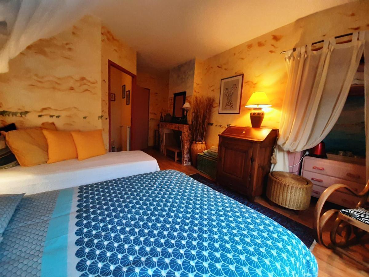 Au Fil De Lods Bed and Breakfast Exteriör bild