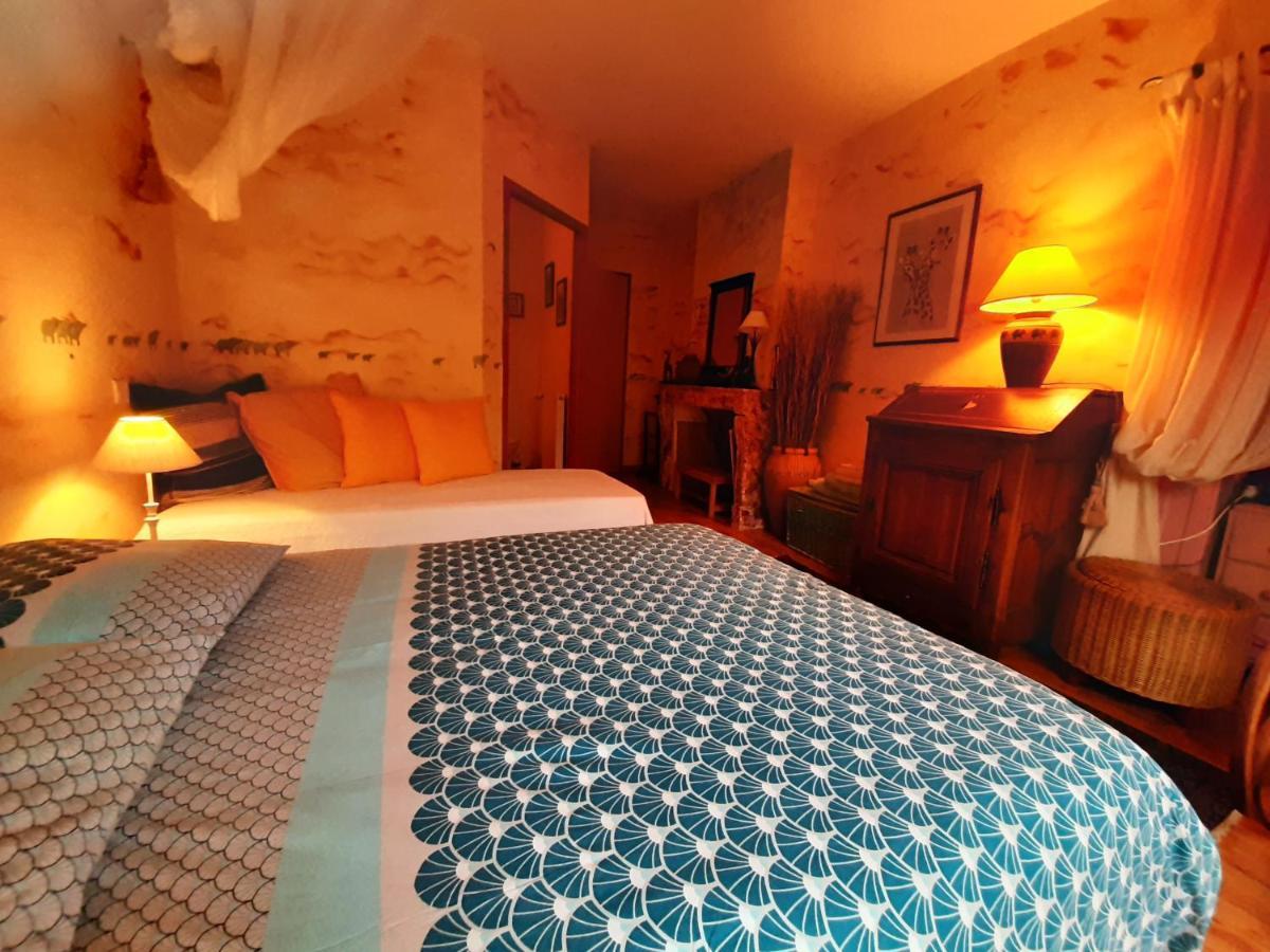 Au Fil De Lods Bed and Breakfast Exteriör bild